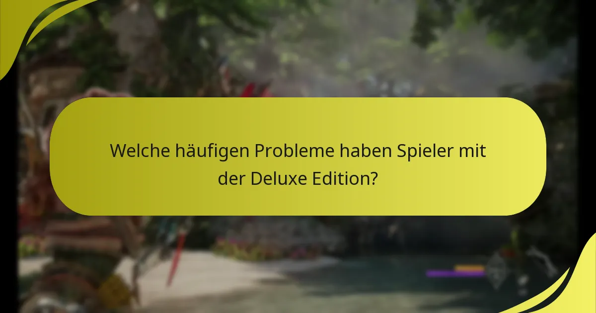 Wie kann ich Probleme mit der Horizon Forbidden West Deluxe Edition beheben?