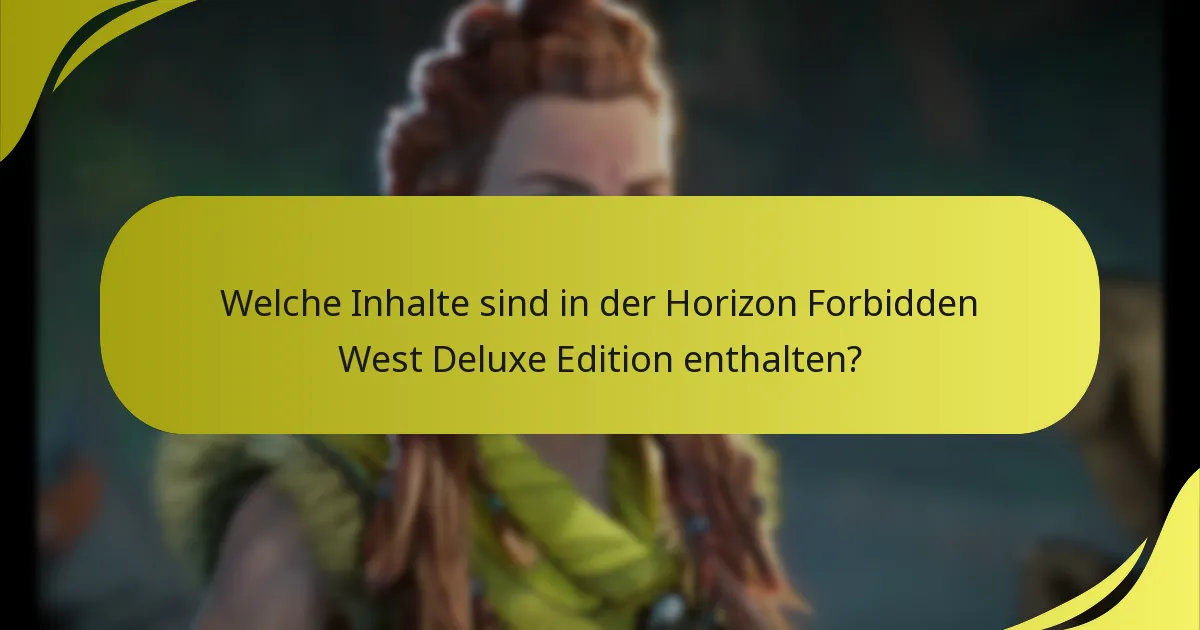 Wie schneidet die Deluxe Edition im Vergleich zu anderen Editionen von Horizon Forbidden West ab?
