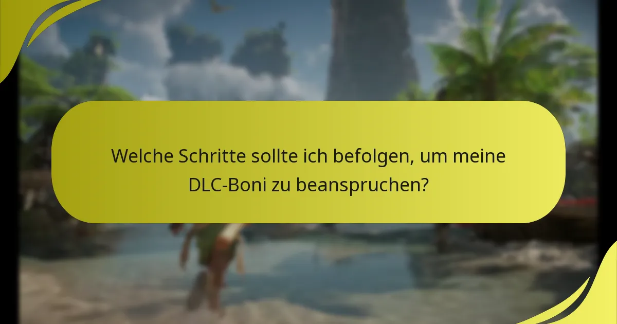 Was sind die potenziellen Probleme bei der Beanspruchung von DLC-Boni?
